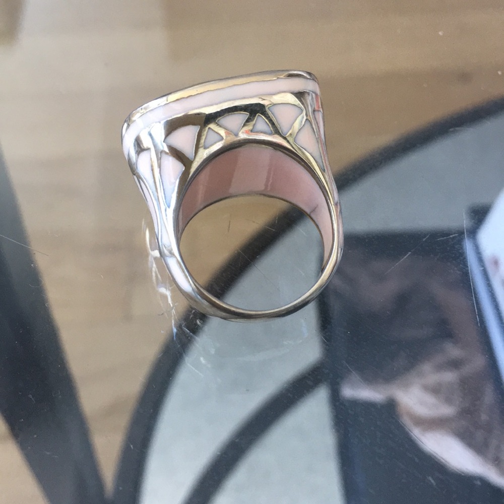 Enameled ring - Picture 3 of 3